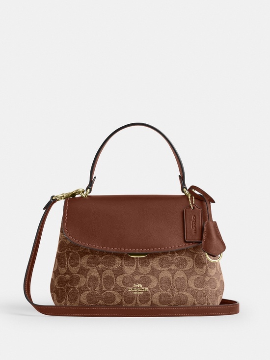 Coach Handbags - Coach Outlet Emory Top Handle Bag In Signature Chenille